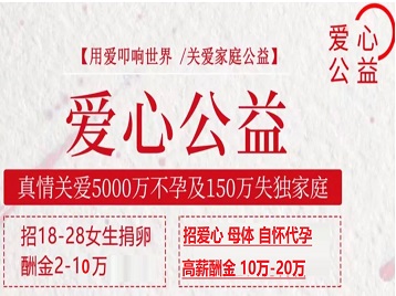 巴林左捐卵助孕生子 爱心志愿者招募